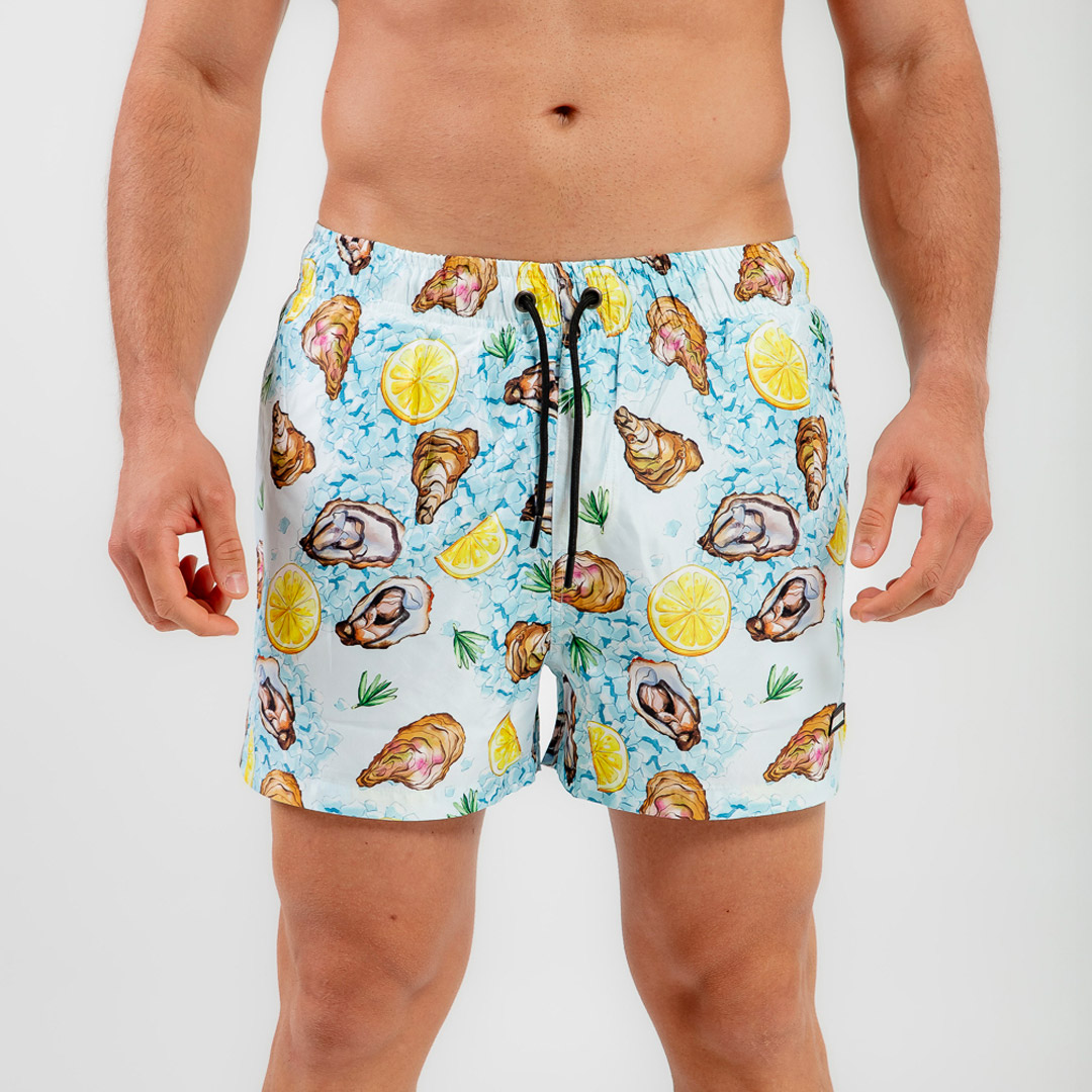 BEE UNUSUAL OYSTER BAR SWIM SHORTS BS-251251-MULTI Πολύχρωμο