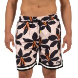 BEE UNUSUAL DARK LILY BOARD SHORTS BS-263216-BEIGE Μπέζ Εικόνα 