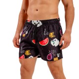 BEE UNUSUAL FETA WATERMELON SWIM SHORTS BS-251252-BLACK Μαύρο Εικόνα 