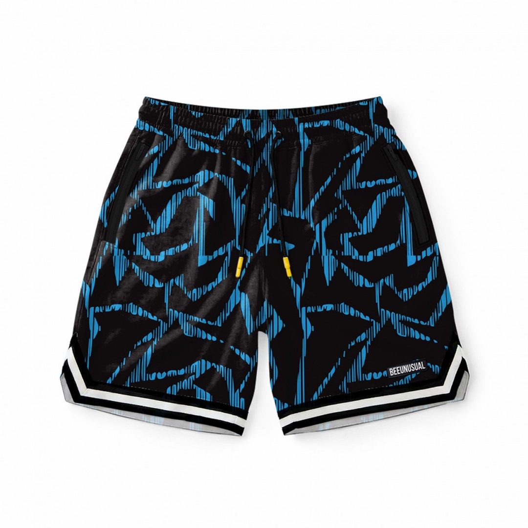 BEE UNUSUAL KANGGU BOARD SHORTS BLUE BS-263212-BLUE Blue