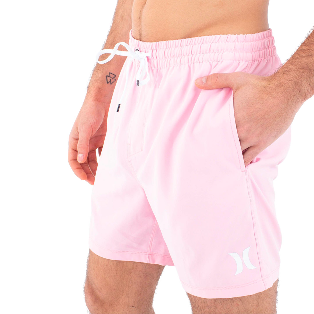 HURLEY ONE AND ONLY SOLID VOLLEY 17' MBS0011010-H686 Pink