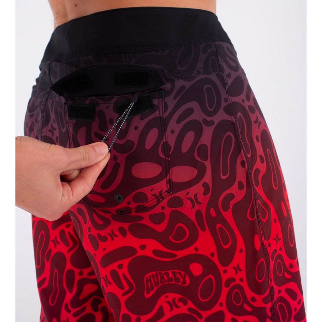 HURLEY M PHANTOM PRINT 18 MBEU00004-CAN Κόκκινο