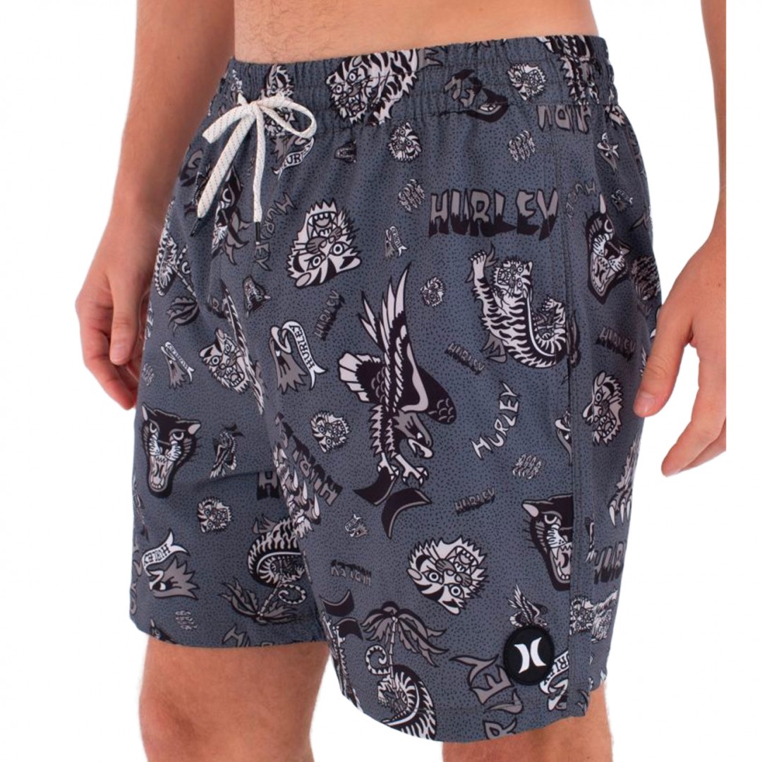 HURLEY M VOLLEY FLEX ART MBEU00012-010 Μαύρο