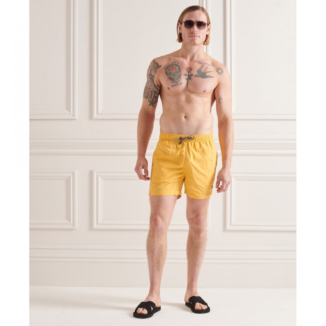 SUPERDRY SD STUDIOS SWIM SHORT M3010126A-07K Κίτρινο