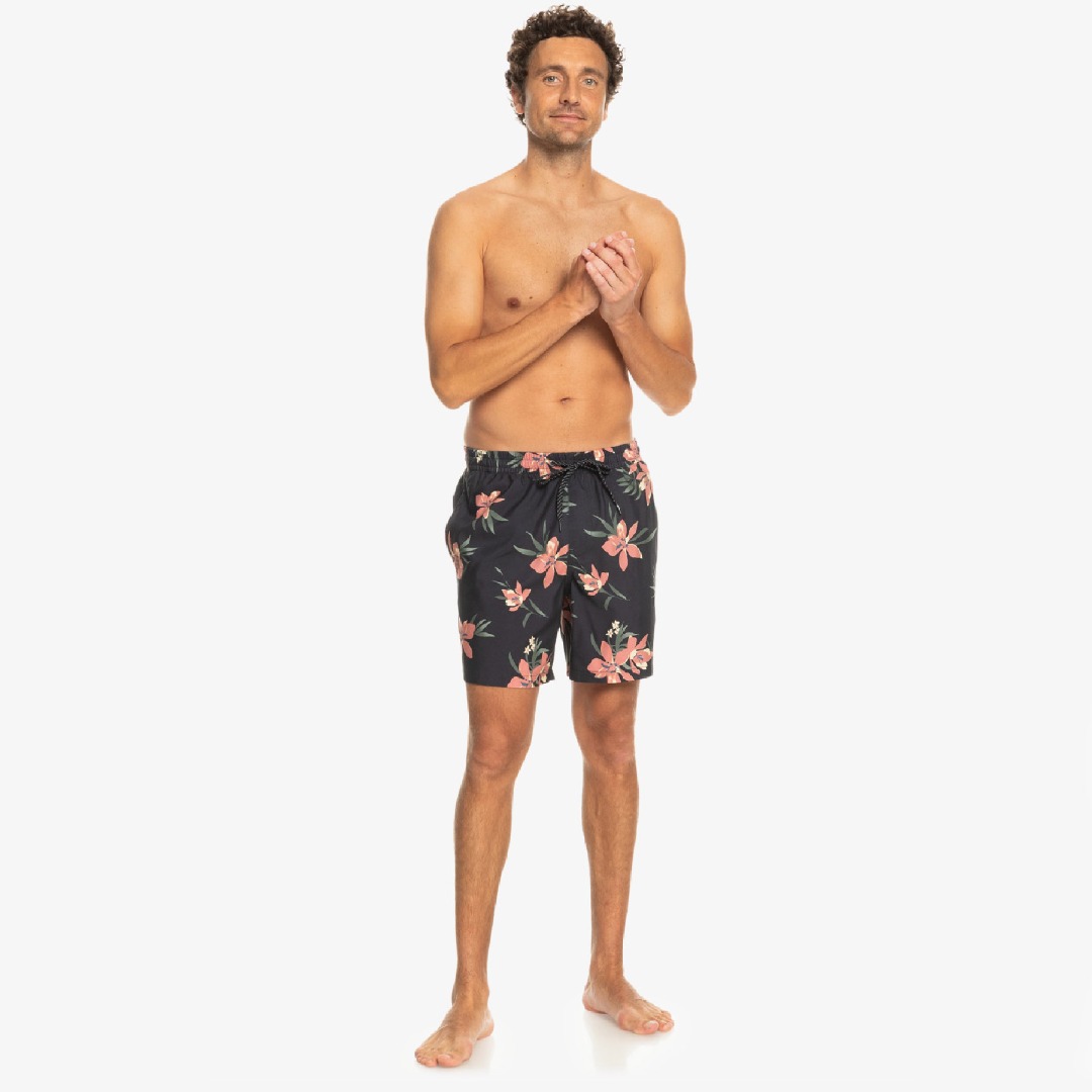 QUIKSILVER EVERYDAY MIX VOLLEY 17 EQYJV04002-KTA6 Μαύρο