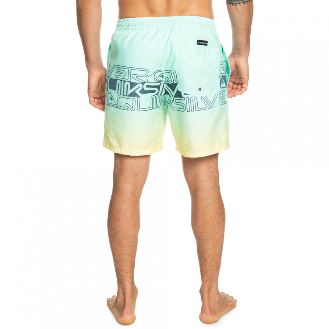 QUIKSILVER EVERYDAY WORDBLOCK VOLLEY 17 EQYJV04005-GCZ6 Colorful
