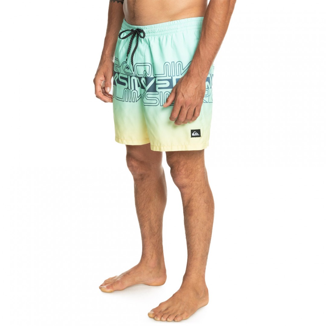 QUIKSILVER EVERYDAY WORDBLOCK VOLLEY 17 EQYJV04005-GCZ6 Colorful