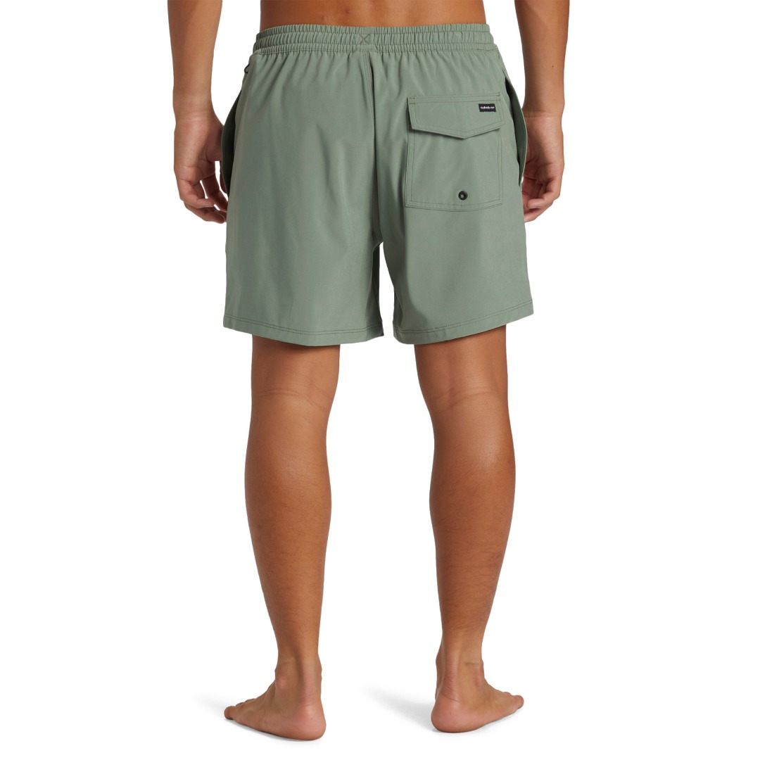 QUIKSILVER SURFSILK SOLID VOLLEY 16 AQYJV03141-GLW0 Πετρόλ