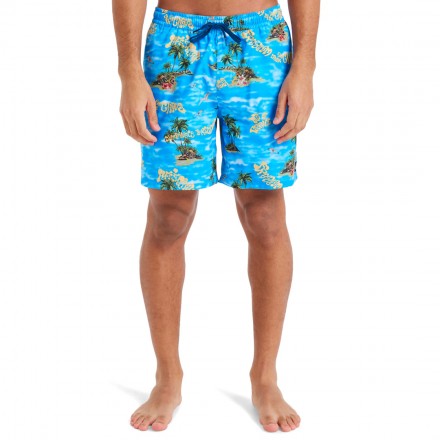 QUIKSILVER EVERYDAY STRAIGHT VOLLEY 17 EQYJV04100-BLQ6 Μπλε