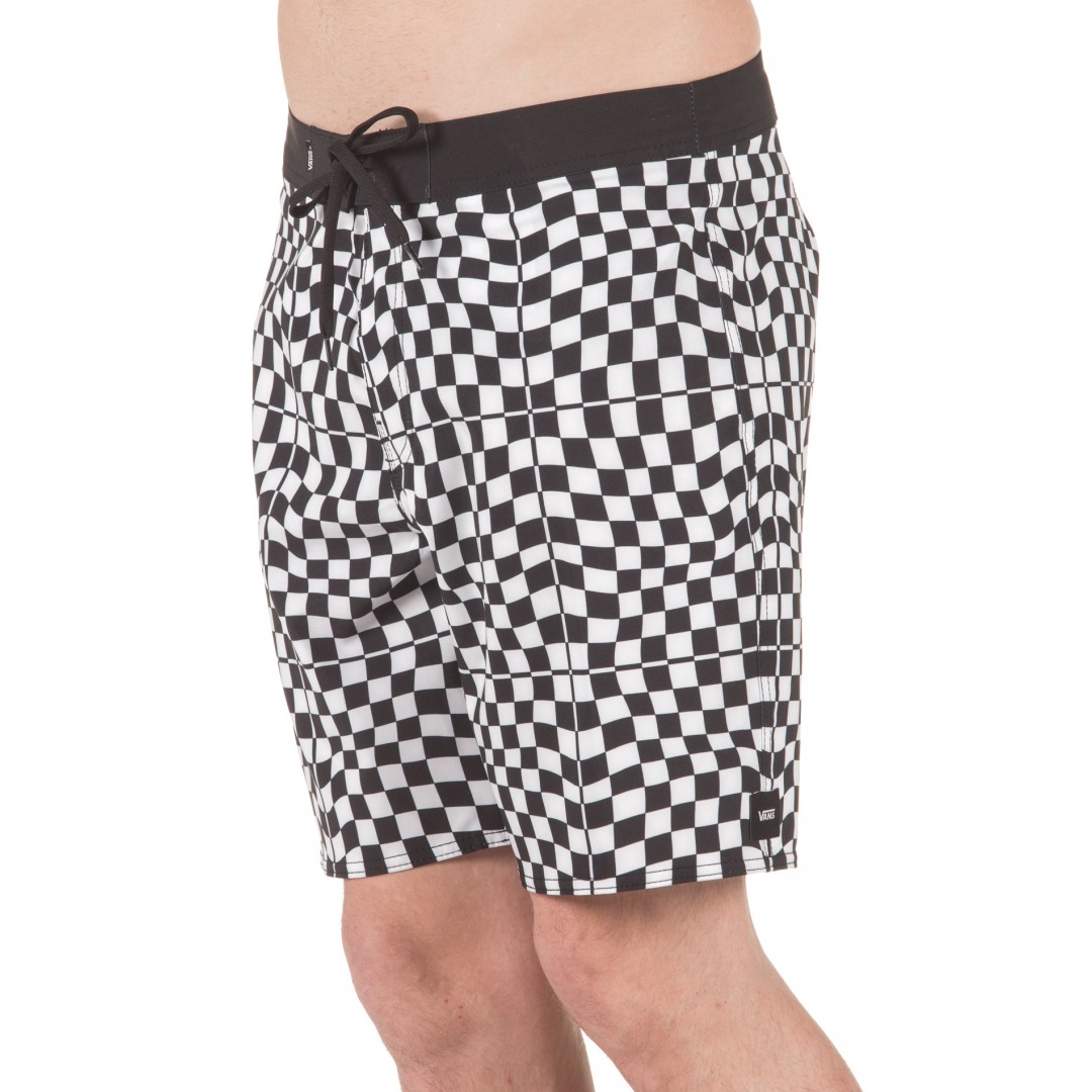 VANS MN MIXED BOARDSHORT VN0A3W45UVD-UVD White-Black
