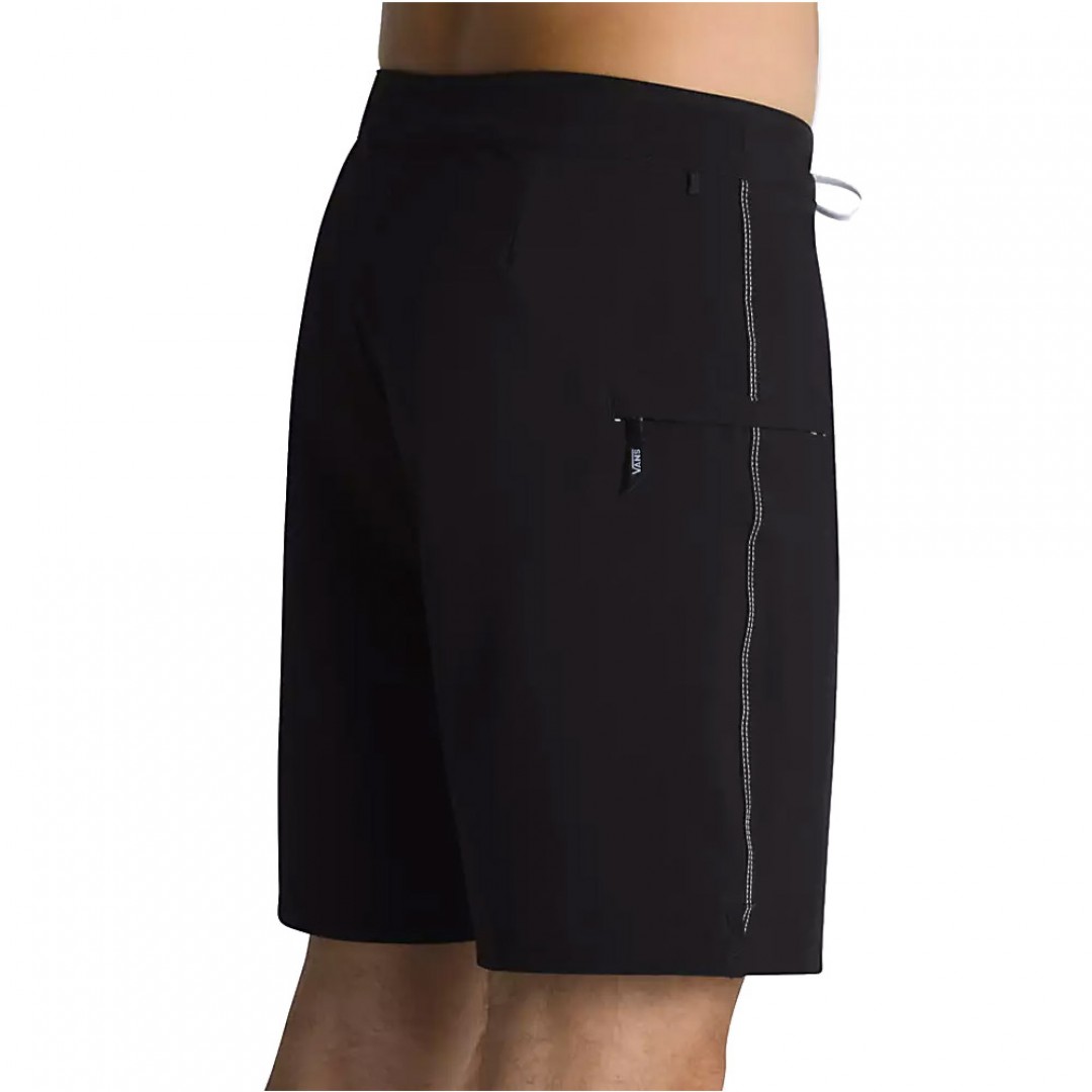 VANS THE DAILY SOLID BOARDSHORT VN0007XRBLK-BLK Μαύρο