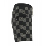 VANS THE DAILY VINTAGE CHECK BOARDSHORT VN0007XWY28-Y28 White-Black Image 1