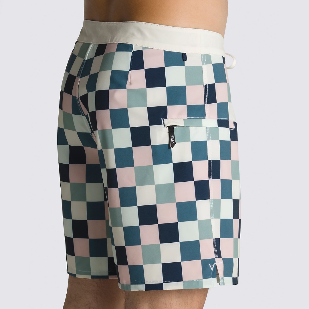 VANS THE DAILY CHECK BOARDSHORT VN0007XS3KS-3KS Colorful
