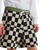 VANS THE DAILY CHECK BOARDSHORT VN0007XSZO2-ZO2 White-Black Image 2