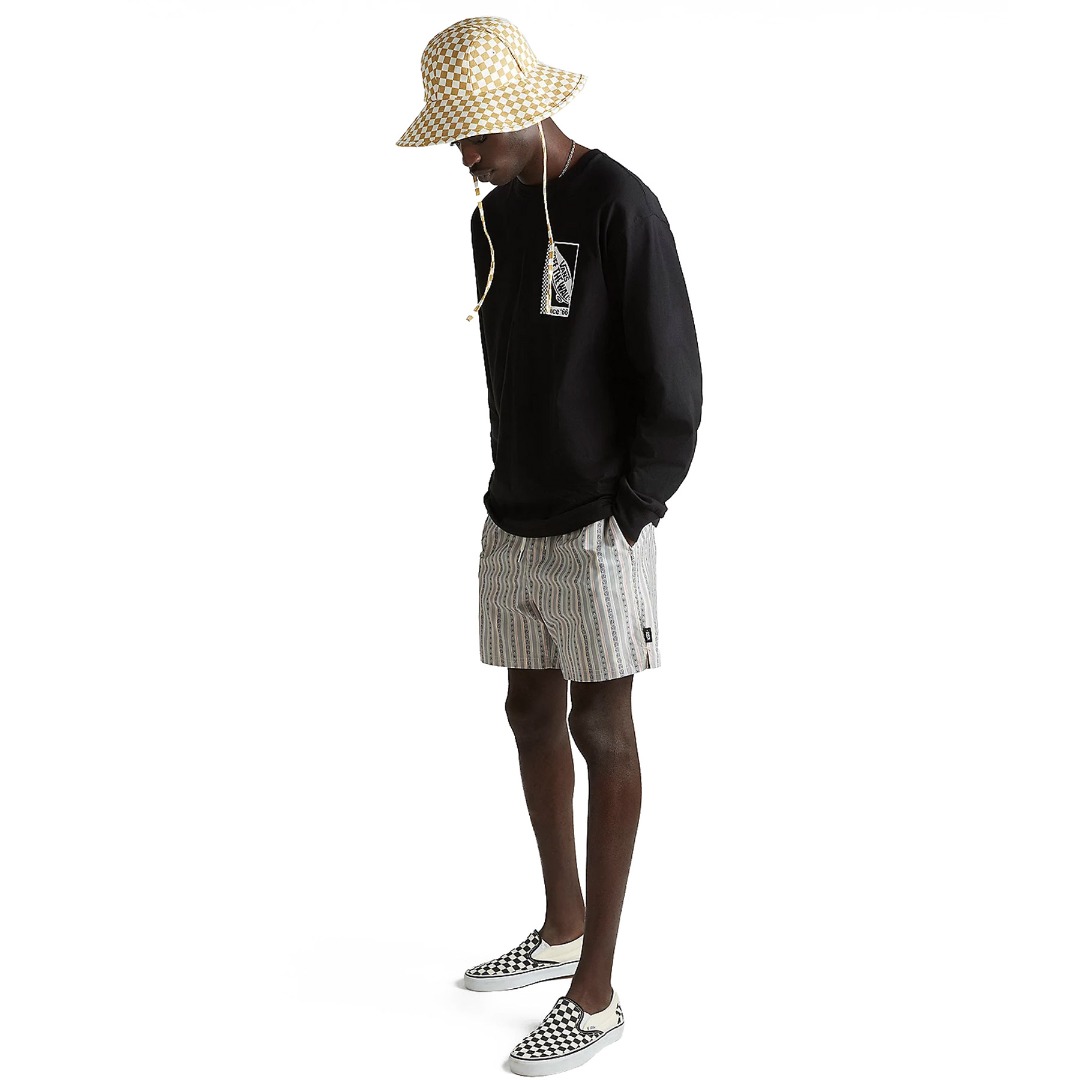 VANS PRIMARY STRIPE ELASTIC BOARDSHORT VN0008KPZO2-ZO2 Γκρί