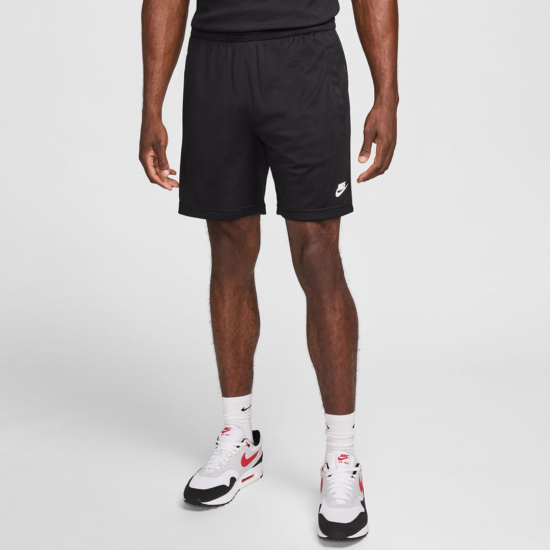 NIKE M NSW MESH SHORT HQ1984-010 Μαύρο