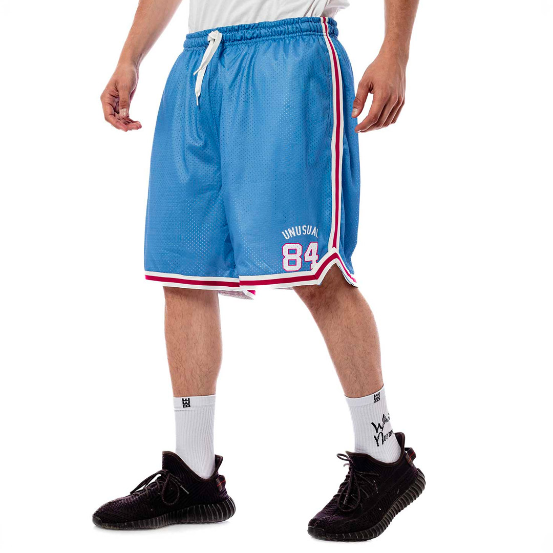 
BEE UNUSUAL MESH SHORTS AB-249108-LIGHT BLUE Σιελ