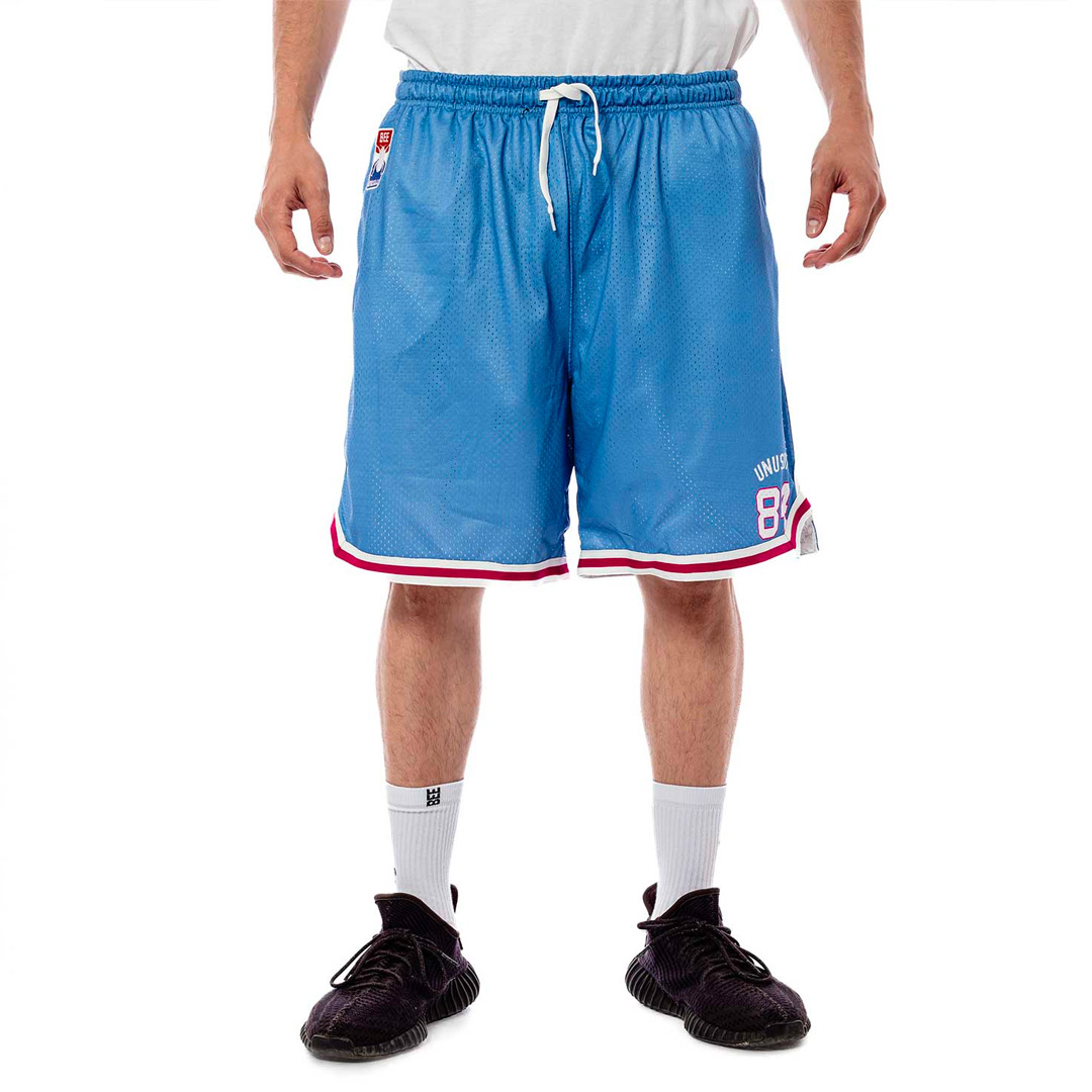 
BEE UNUSUAL MESH SHORTS AB-249108-LIGHT BLUE Σιελ