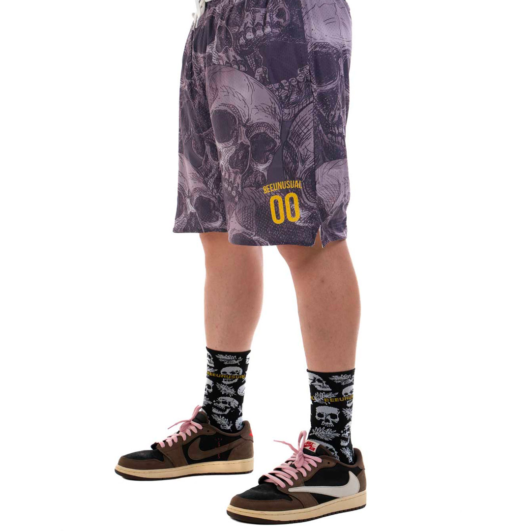 BEE UNUSUAL "WHAT YOU ARE" BASKETBALL SHORTS AB-232301-BLACK Μαύρο