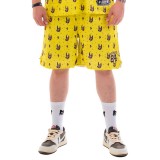 BEE UNUSUAL "THIS BEE IS ALWAYS HIGH" BASKETBALL SHORTS AB-232305-YELLOW Κίτρινο Εικόνα 