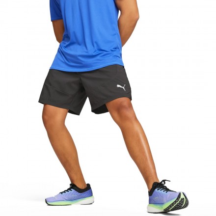PUMA RUN FAVORITE WOVEN 7" SESSION SHORT M 523159-01 Μαύρο
