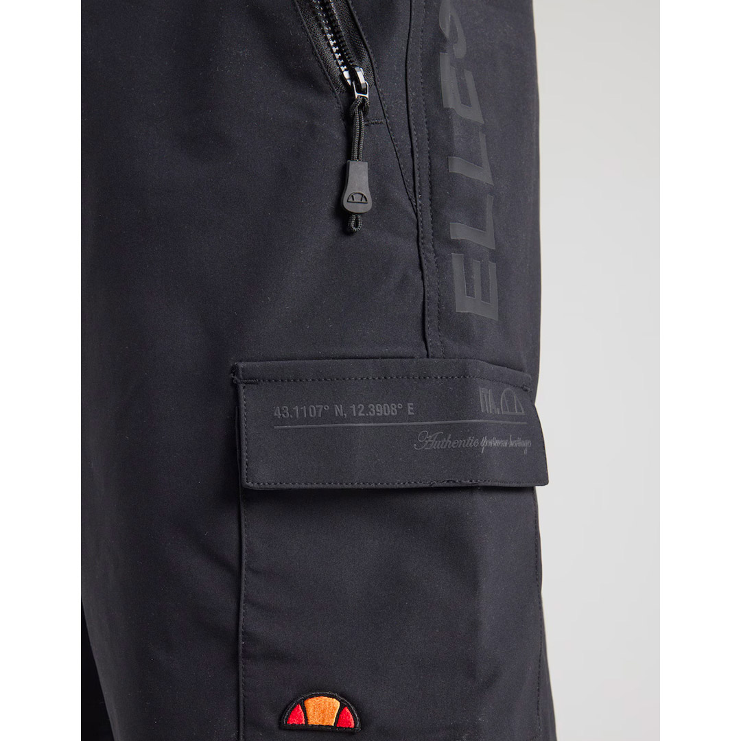 ELLESSE DESTINATION GAIANO CARGO SHORT SHZ21863-011 Μαύρο