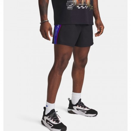 UNDER ARMOUR PJT RCK COLORBLOCK WVN SHORT 1389919-001 Μαύρο