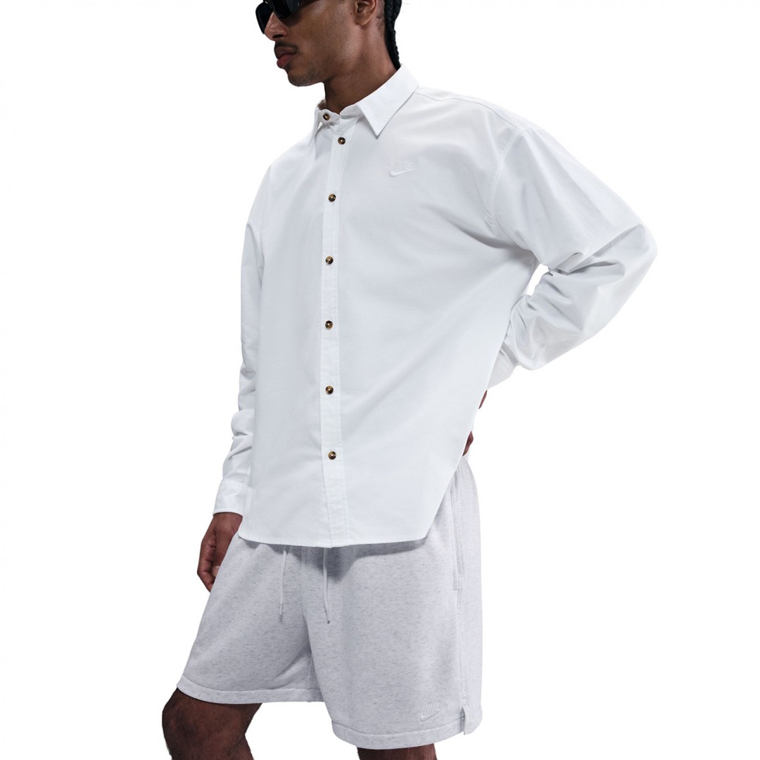 NIKE M NK CLUB FLOW FT SHORT FN3520-051 Γκρί