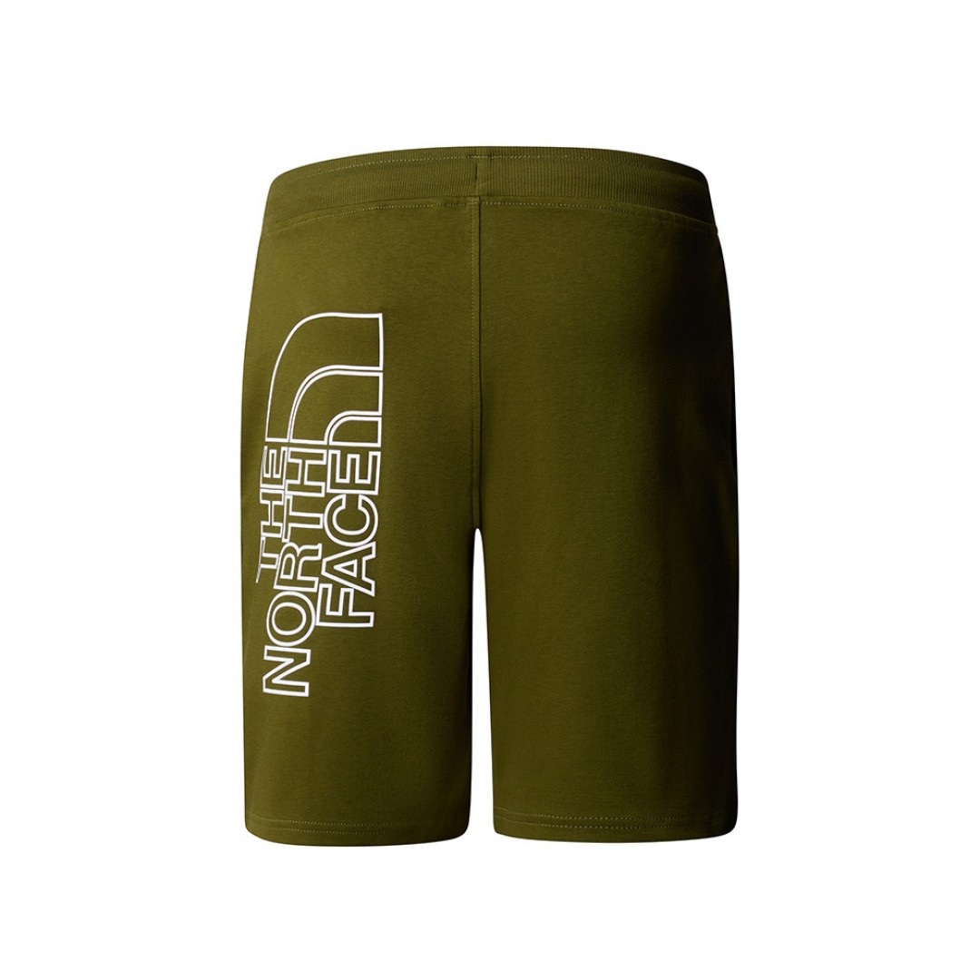THE NORTH FACE M GRAPHIC SHORT LIGHT NF0A3S4FPIB-PIB OLIVE