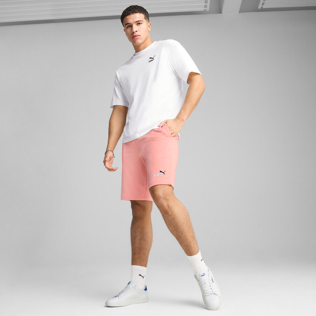 PUMA ESS 2 COLOR NO. 1 LOGO SHORTS 10 TR 684715-18 Pink