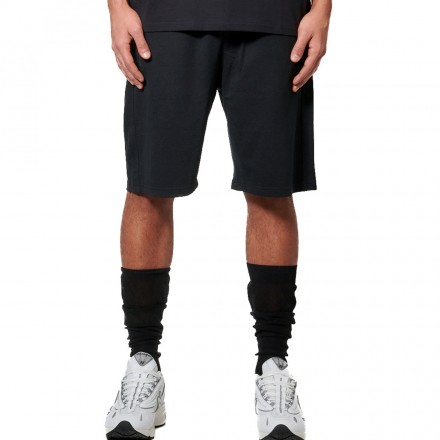 BODY ACTION MEN'S ESSENTIALS FRENCH TERRY SHORTS 033616-01-01 Μαύρο
