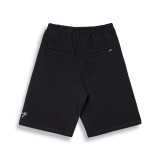 GRIMEY SAVAGE DOMAIN FRENCH TERRY BAGGY SWEATSHORTS GBSS189-BLK Black Image 0