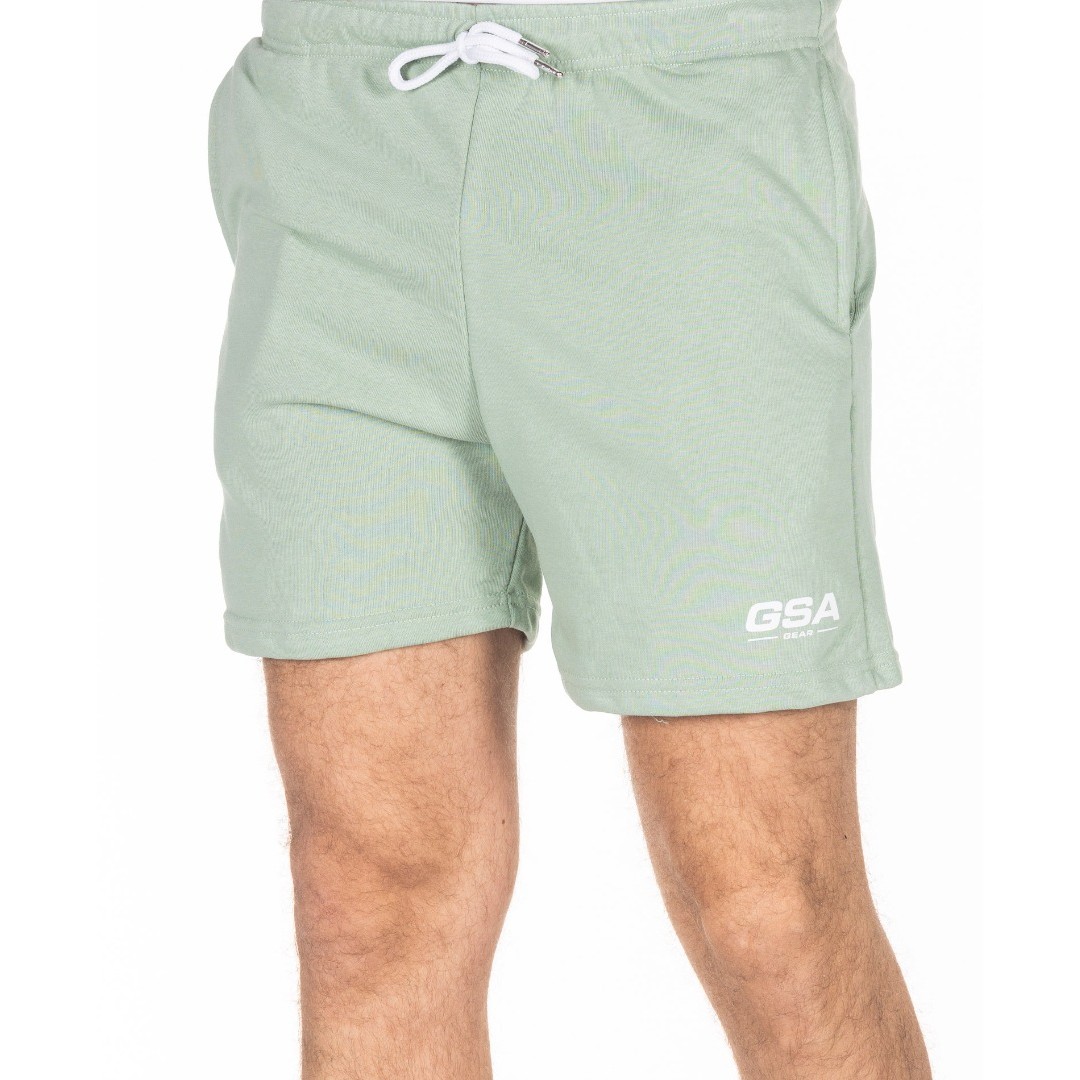 GSA SHORTS 3/4 (F. TERRY) 1711009004-LIGHT GREEN Λαχανί