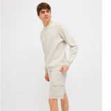JJ REBEL GORM REG QUEST CARGO SWEAT SHORTS 12271173-MOONBEAM Εκρού Εικόνα 0