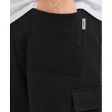 JJ REBEL GORM REG QUEST CARGO SWEAT SHORTS 12271173-4676504 Μαύρο Εικόνα 2