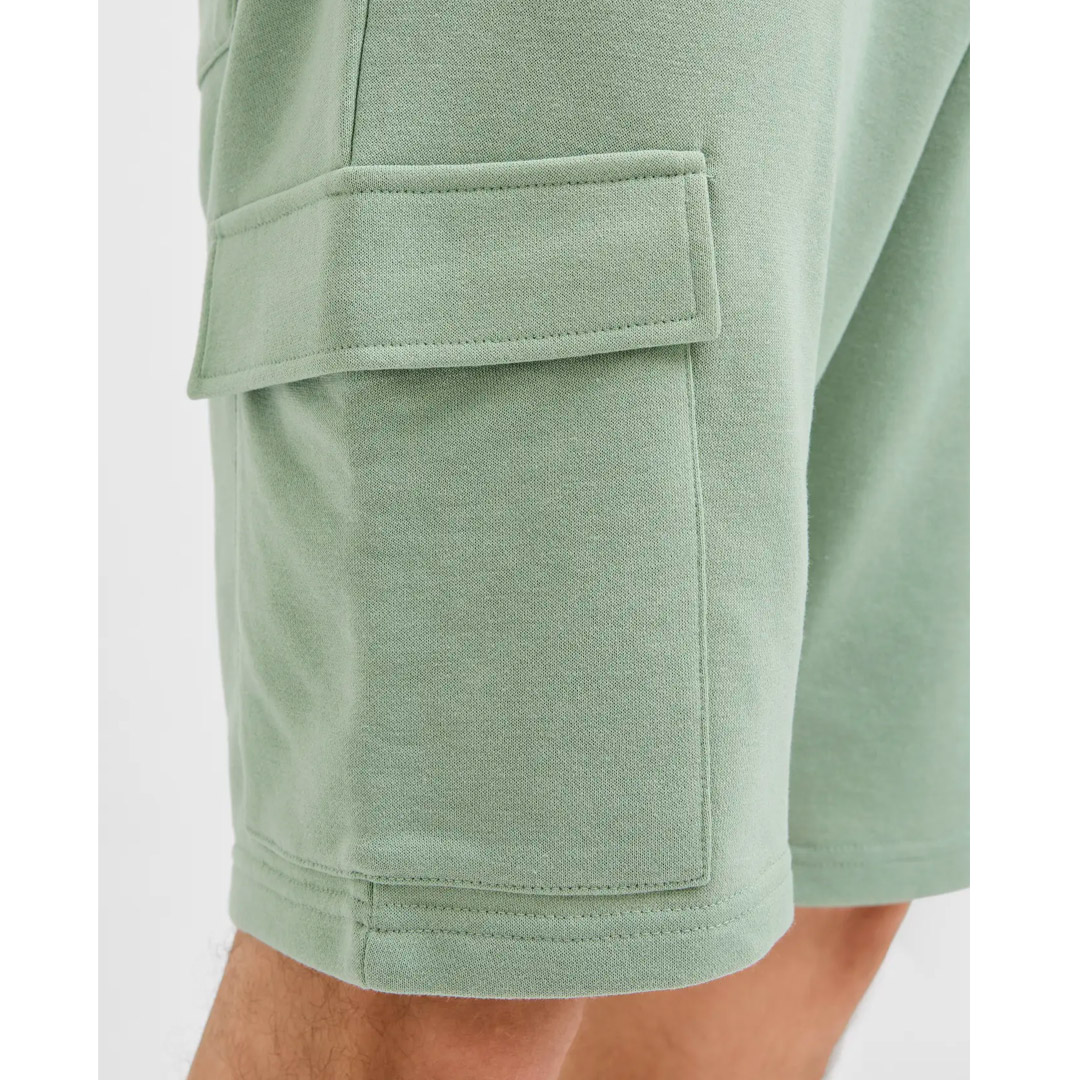 JJ REBEL GORM REG QUEST CARGO SWEAT SHORTS 12271173-ICEBERG GREEN Πράσινο