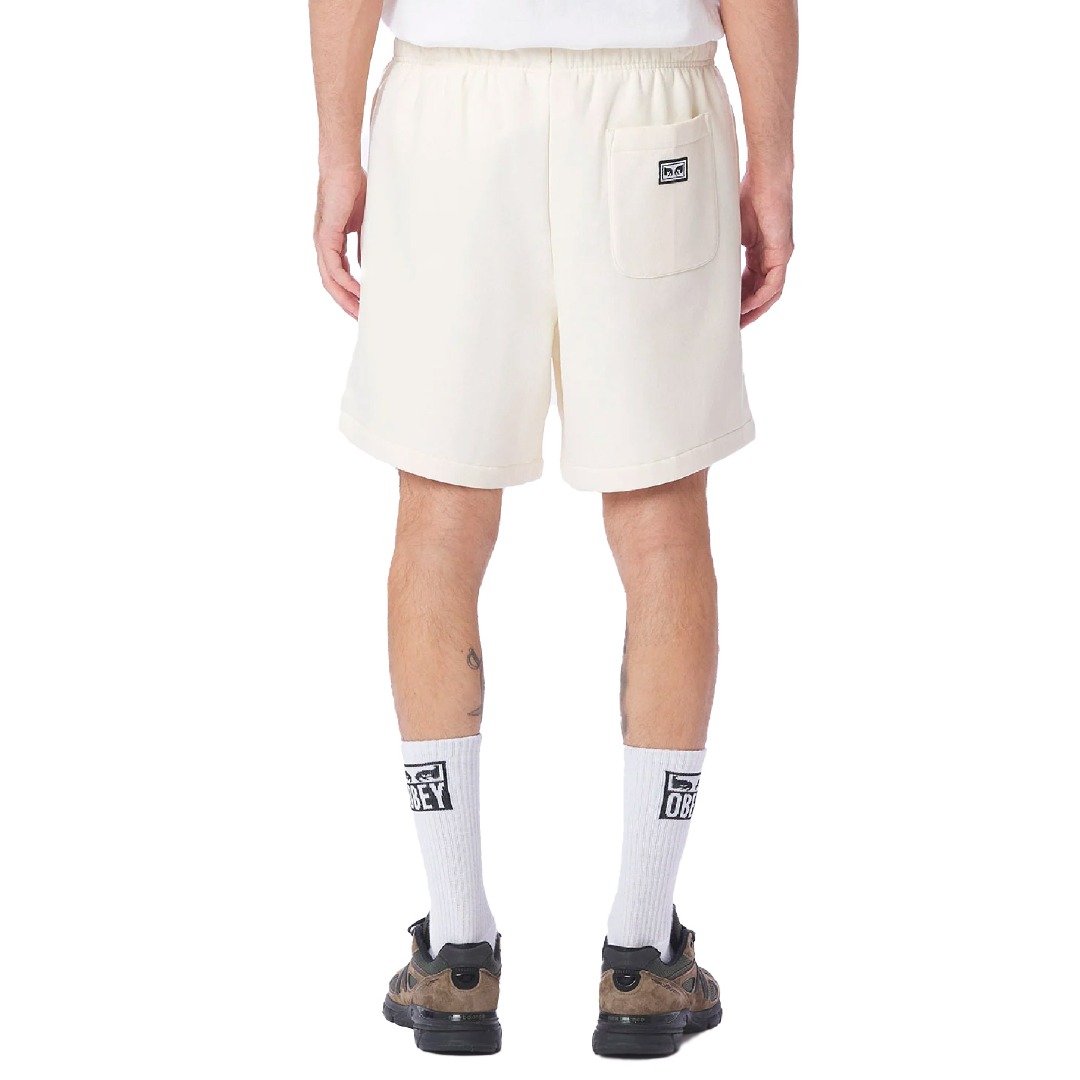 OBEY ESTABLISHED WORKS EYES SWEATSHORT 172120099-UBLe Εκρού