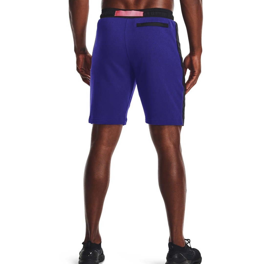 UNDER ARMOUR RIVAL TERRY AMP SHORT 1361628-415 Blue