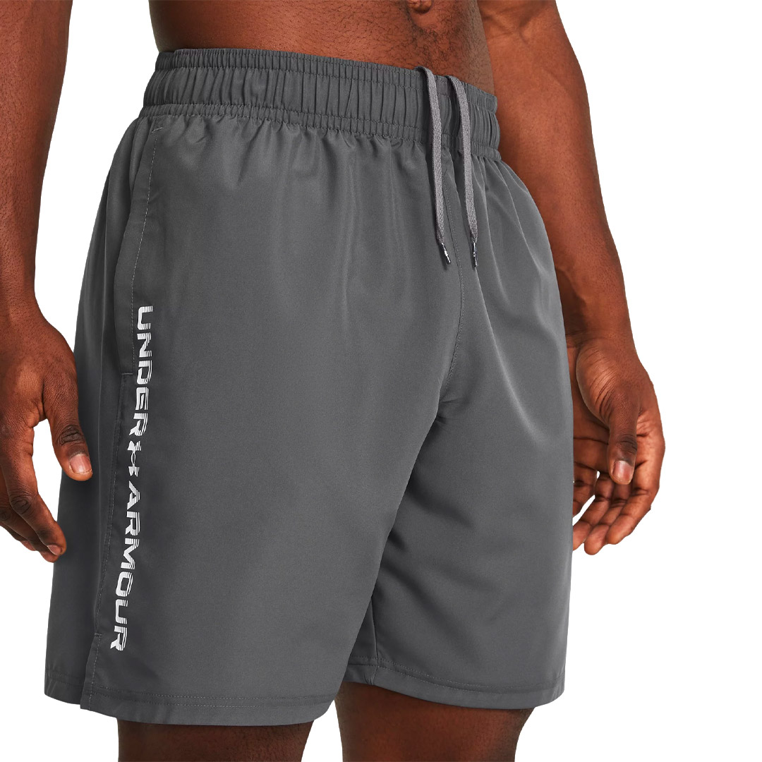 UNDER ARMOUR WOVEN WDMK SHORTS 1383356-025 Coal