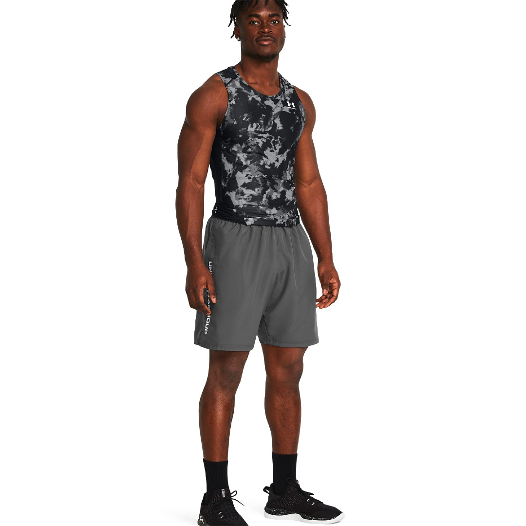UNDER ARMOUR WOVEN WDMK SHORTS 1383356-025 Coal