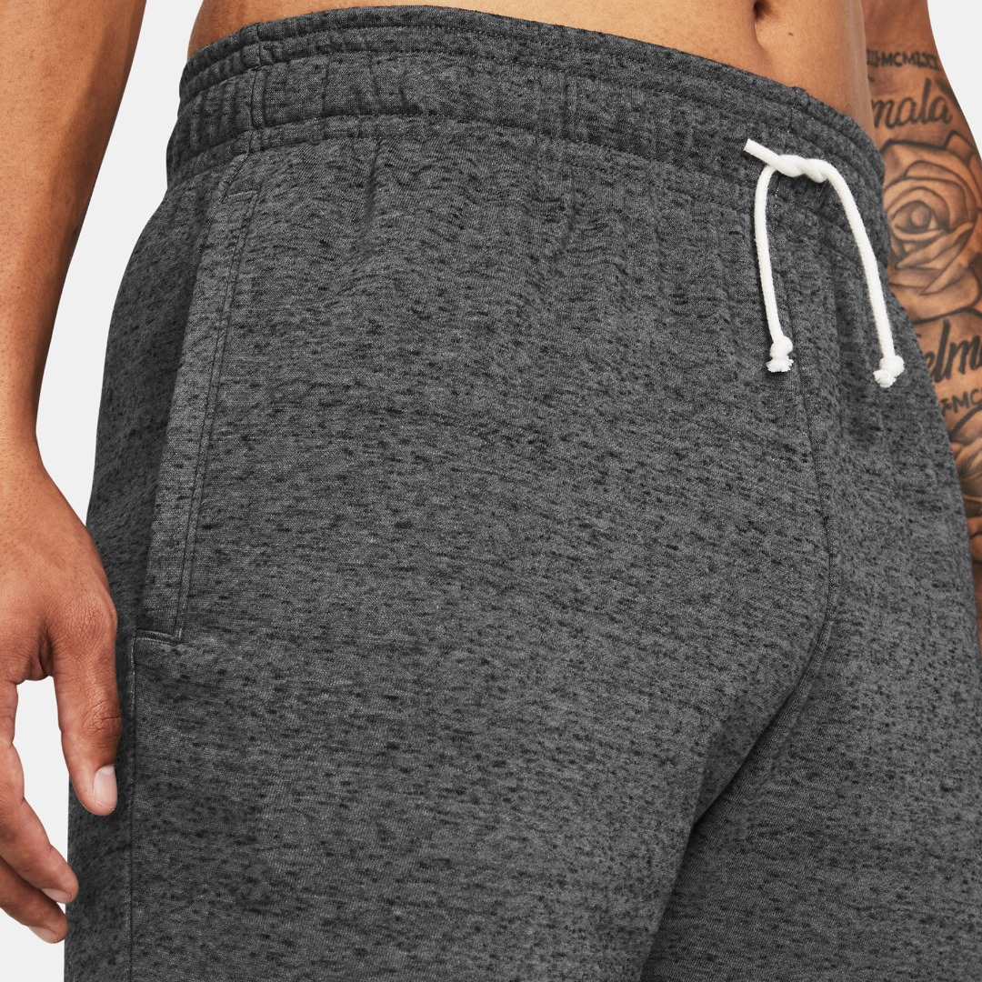 UNDER ARMOUR RIVAL TERRY SHORT 1361631-025 Grey