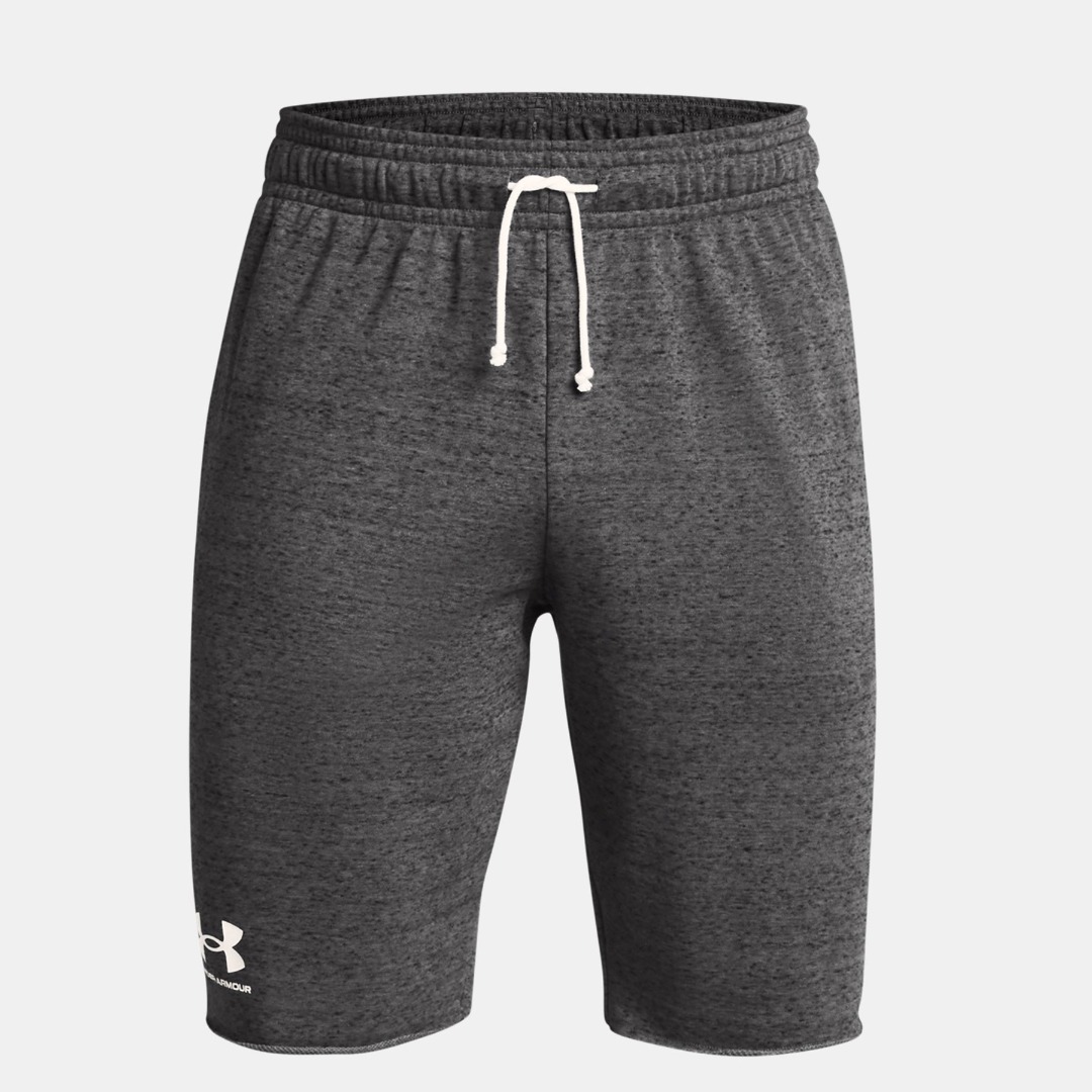 UNDER ARMOUR RIVAL TERRY SHORT 1361631-025 Grey