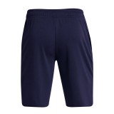 UNDER ARMOUR RIVAL TERRY SHORT 1361631-410 Blue Image 0
