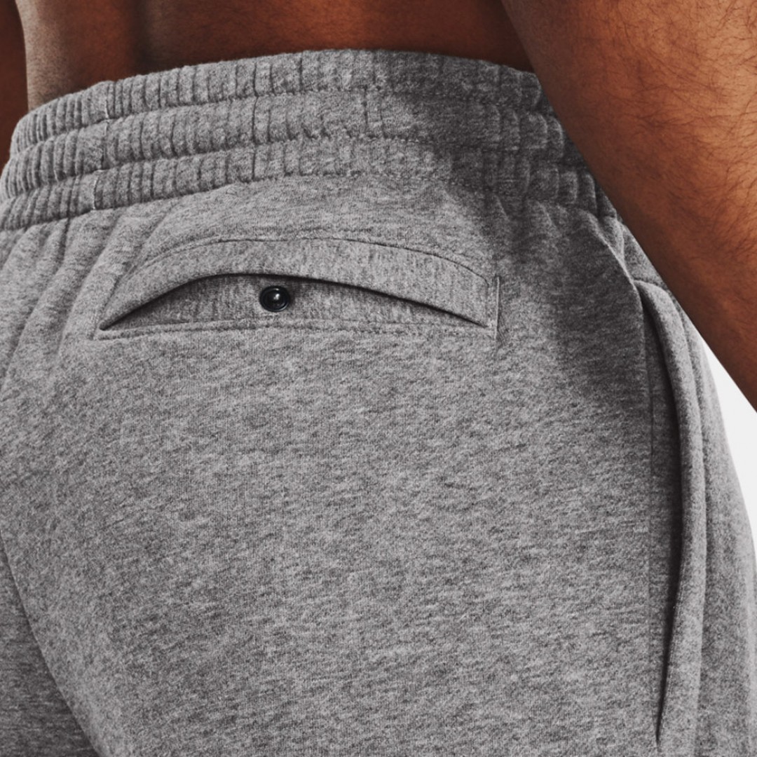 UNDER ARMOUR RIVAL FLEECE SHORTS 1379779-025 Grey