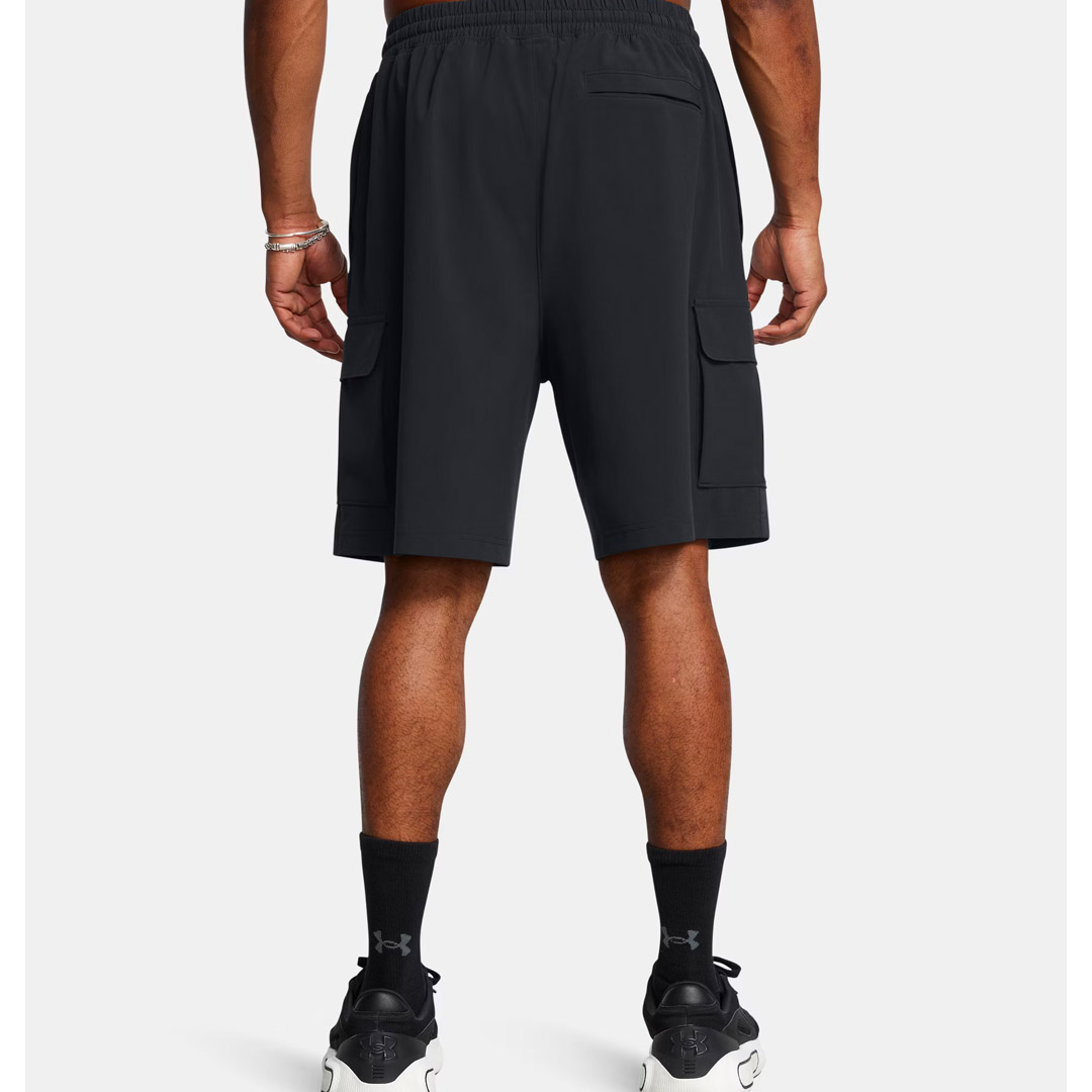 UNDER ARMOUR VIBE WOVEN CARGO SHORT 1386560-001 Black