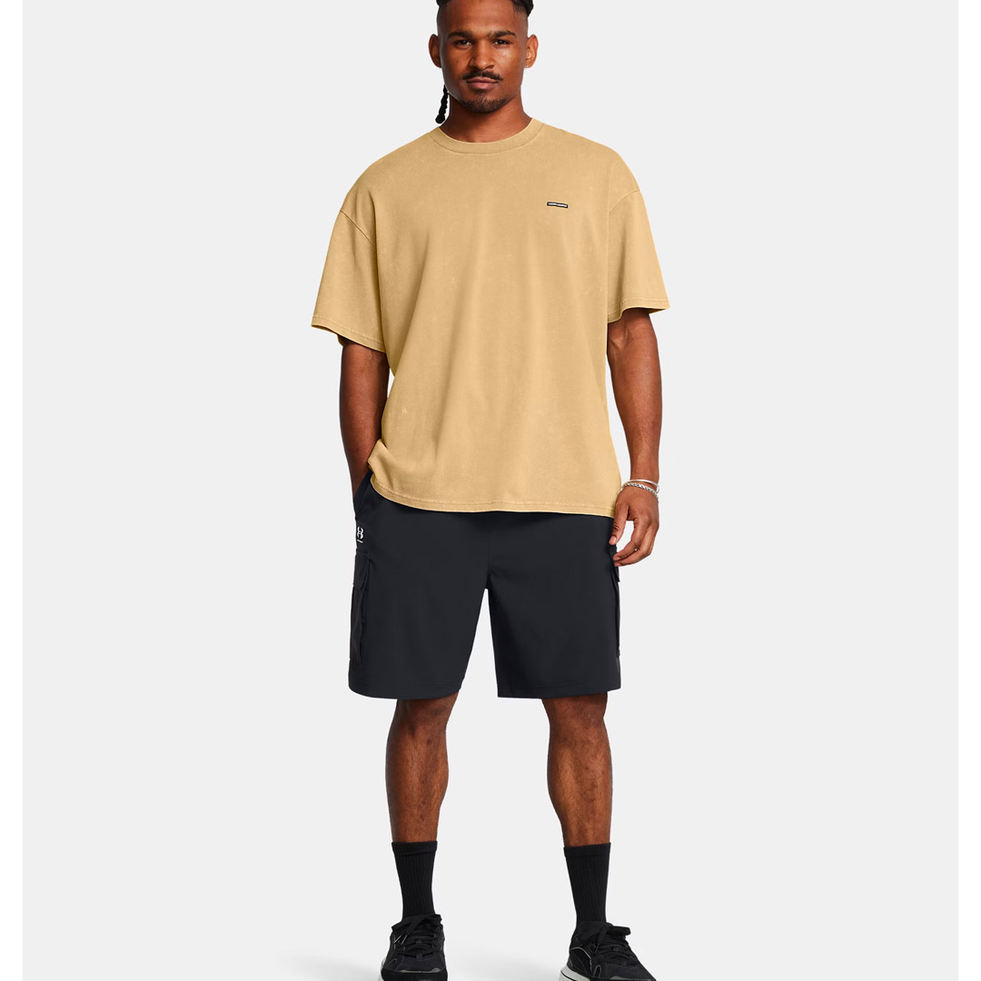 UNDER ARMOUR VIBE WOVEN CARGO SHORT 1386560-001 Black