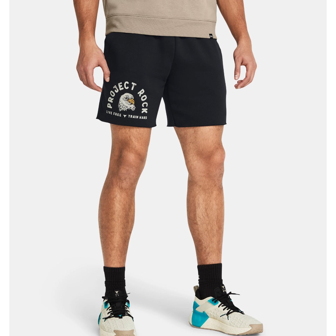 UNDER ARMOUR PJT RCK ESS FLEECE STS 1383211-001 Μαύρο