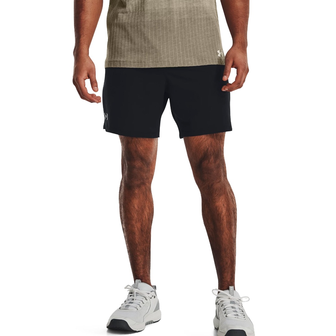 UNDER ARMOUR VANISH WOVEN 6IN SHORTS 1373718-001 Black