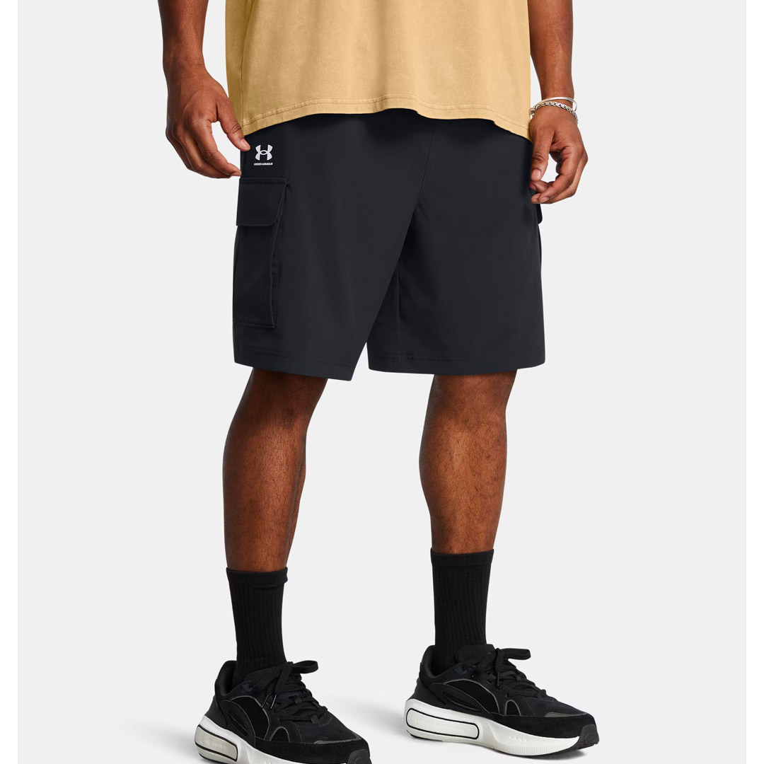 UNDER ARMOUR VIBE WOVEN CARGO SHORT 1386560-001 Black