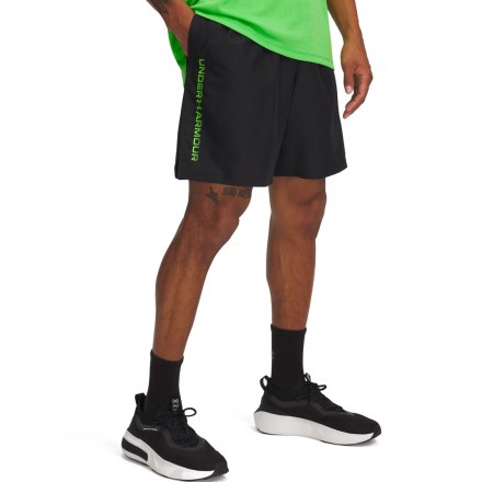 UNDER ARMOUR WOVEN WDMK SHORTS 1383356-005 Black